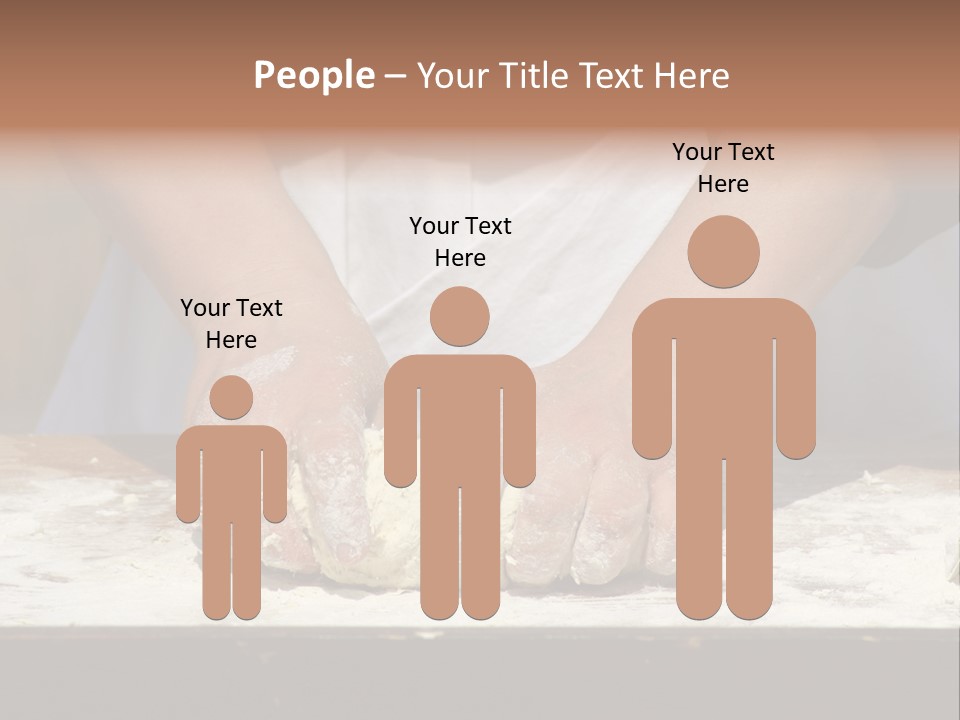 Creative Hand Grain PowerPoint Template