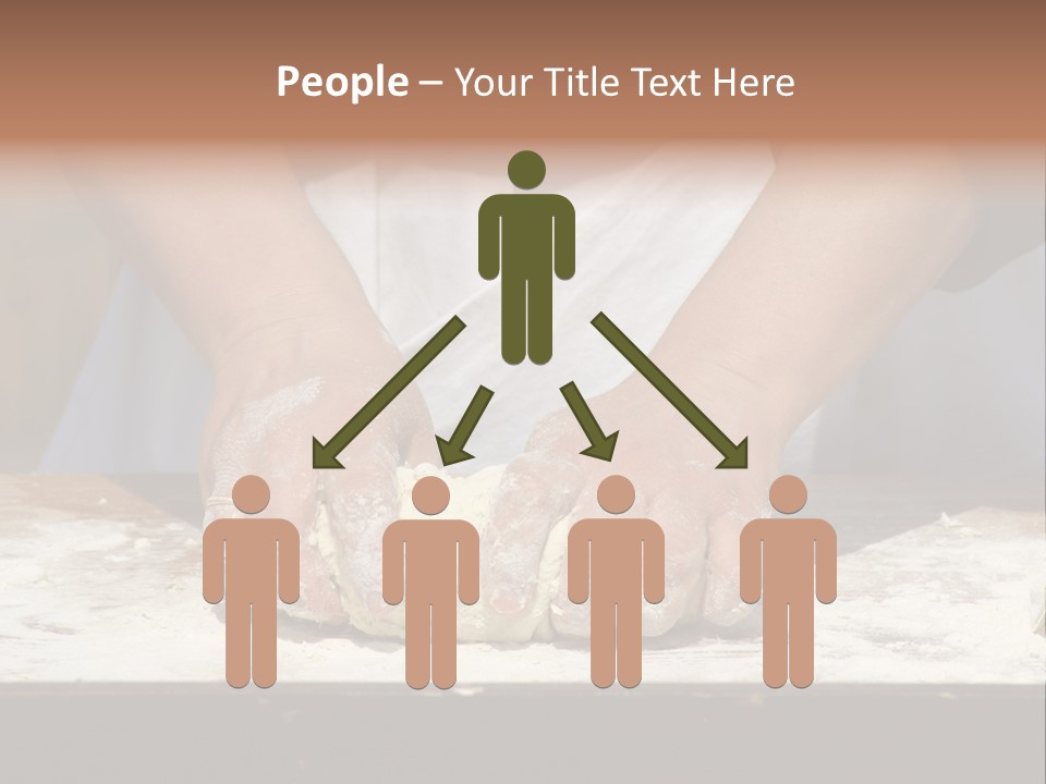 Creative Hand Grain PowerPoint Template