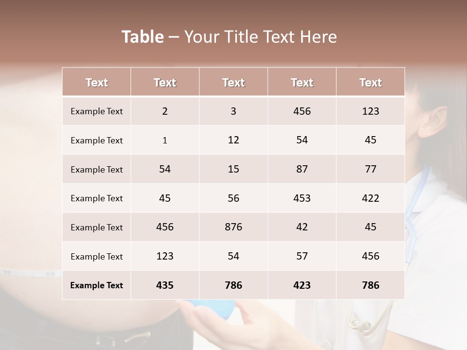 Sharp Nature Frost PowerPoint Template