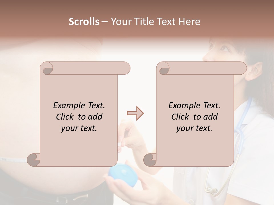Sharp Nature Frost PowerPoint Template