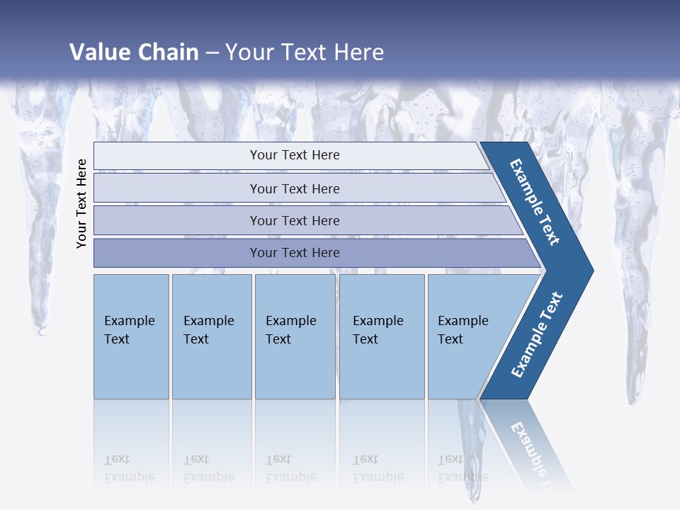 Sharp Nature Frost PowerPoint Template