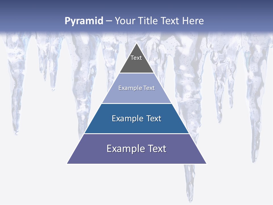 Sharp Nature Frost PowerPoint Template