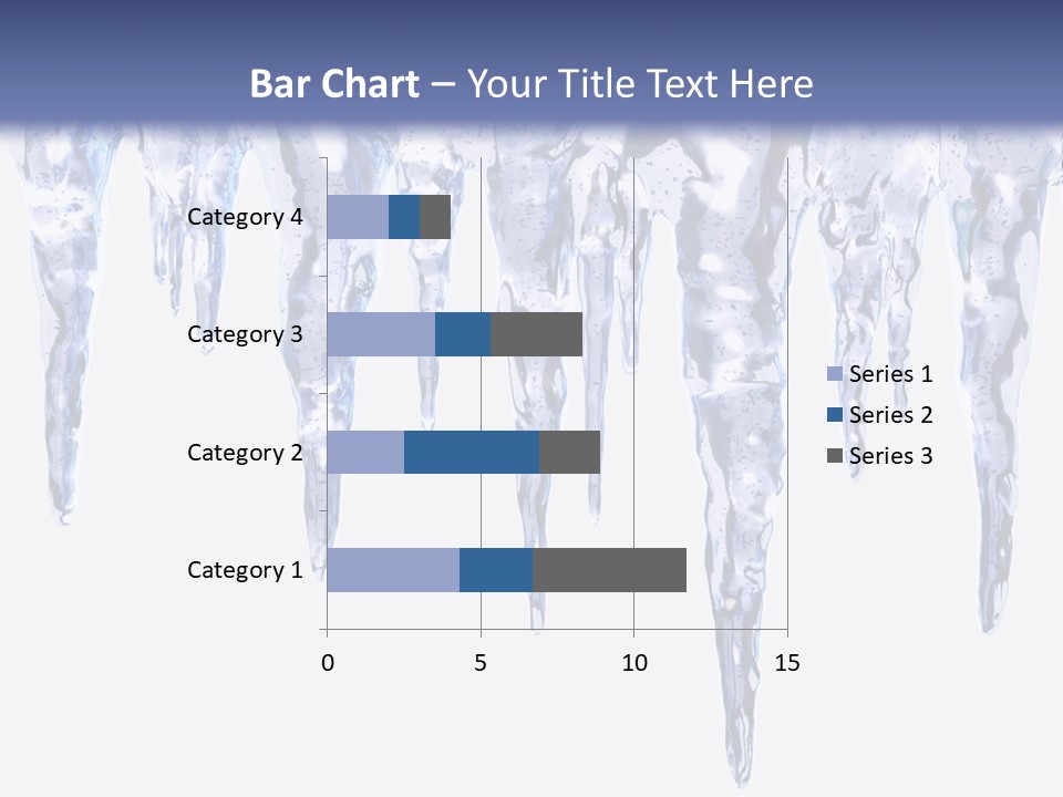 Sharp Nature Frost PowerPoint Template