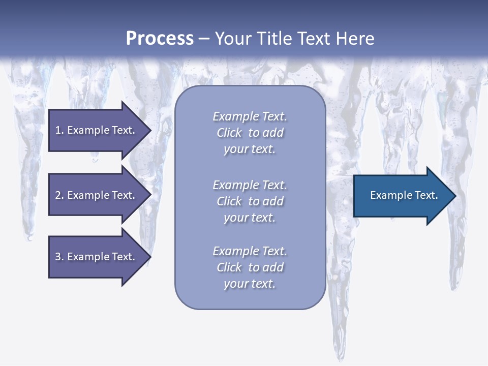 Sharp Nature Frost PowerPoint Template