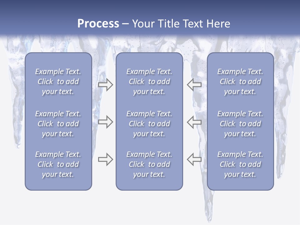 Sharp Nature Frost PowerPoint Template