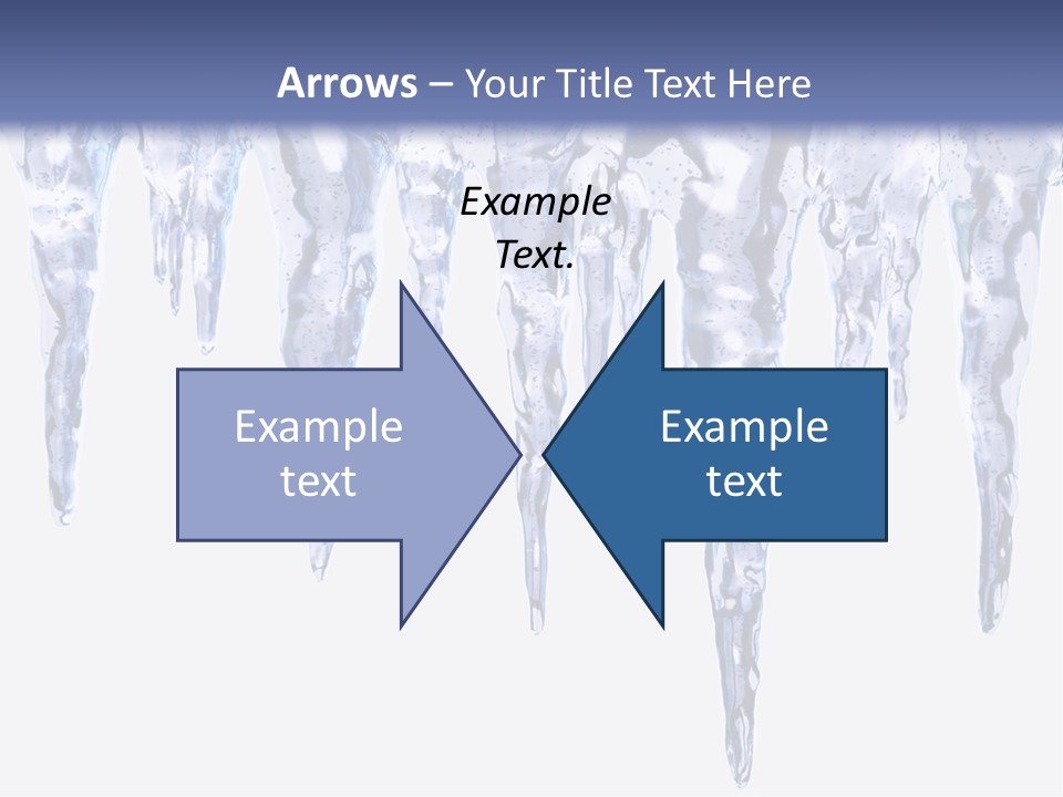 Sharp Nature Frost PowerPoint Template