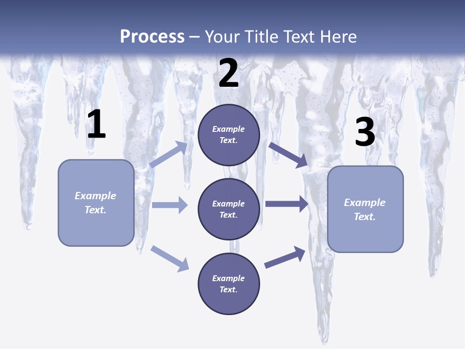 Sharp Nature Frost PowerPoint Template
