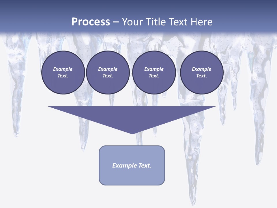 Sharp Nature Frost PowerPoint Template