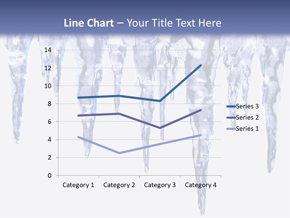 Sharp Nature Frost PowerPoint Template