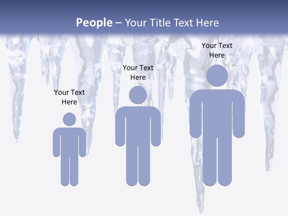 Sharp Nature Frost PowerPoint Template