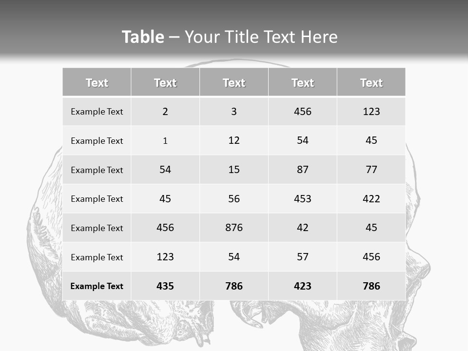 Evolution Set Substructure PowerPoint Template