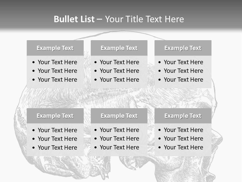 Evolution Set Substructure PowerPoint Template