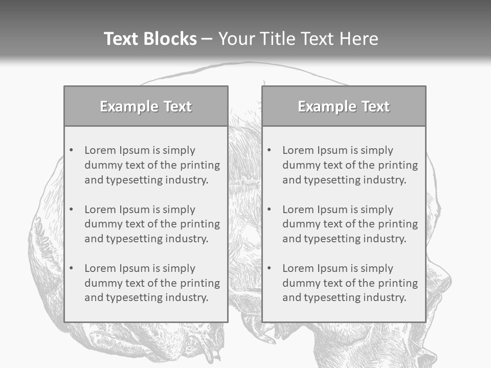 Evolution Set Substructure PowerPoint Template