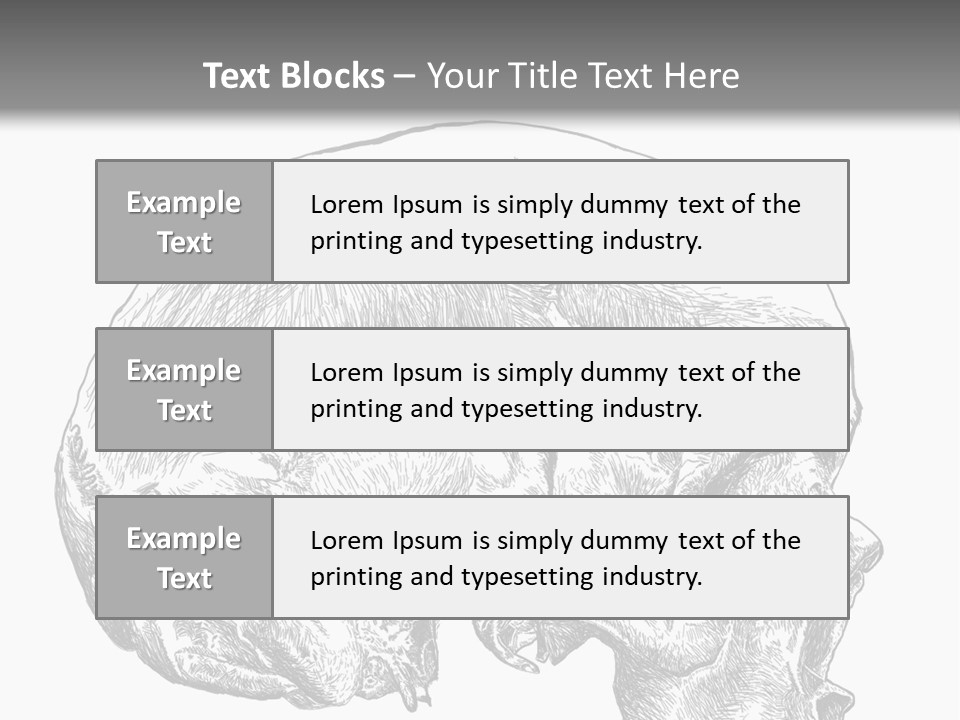 Evolution Set Substructure PowerPoint Template