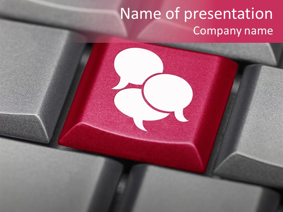 Technology Site White PowerPoint Template