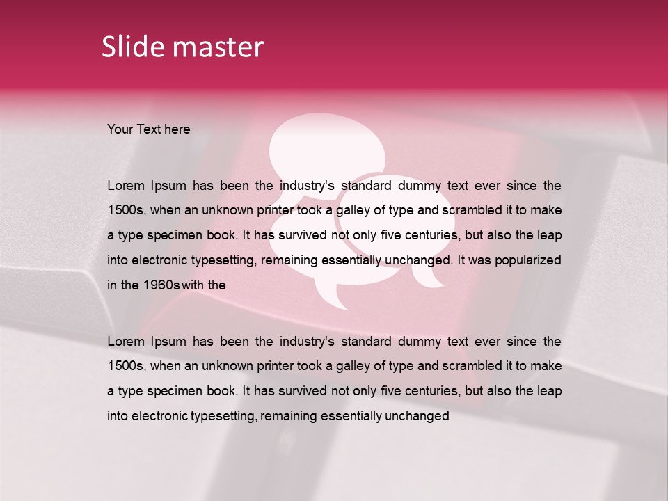 Technology Site White PowerPoint Template