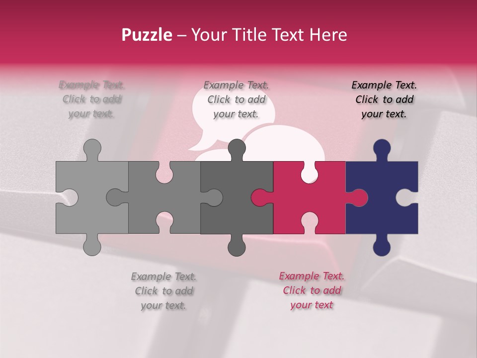 Technology Site White PowerPoint Template