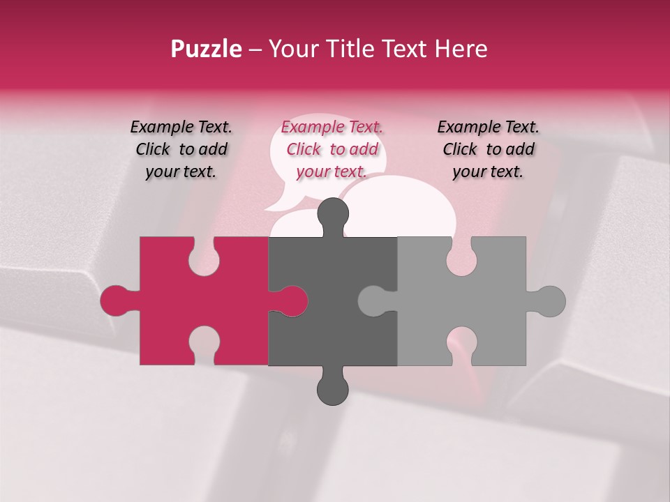 Technology Site White PowerPoint Template