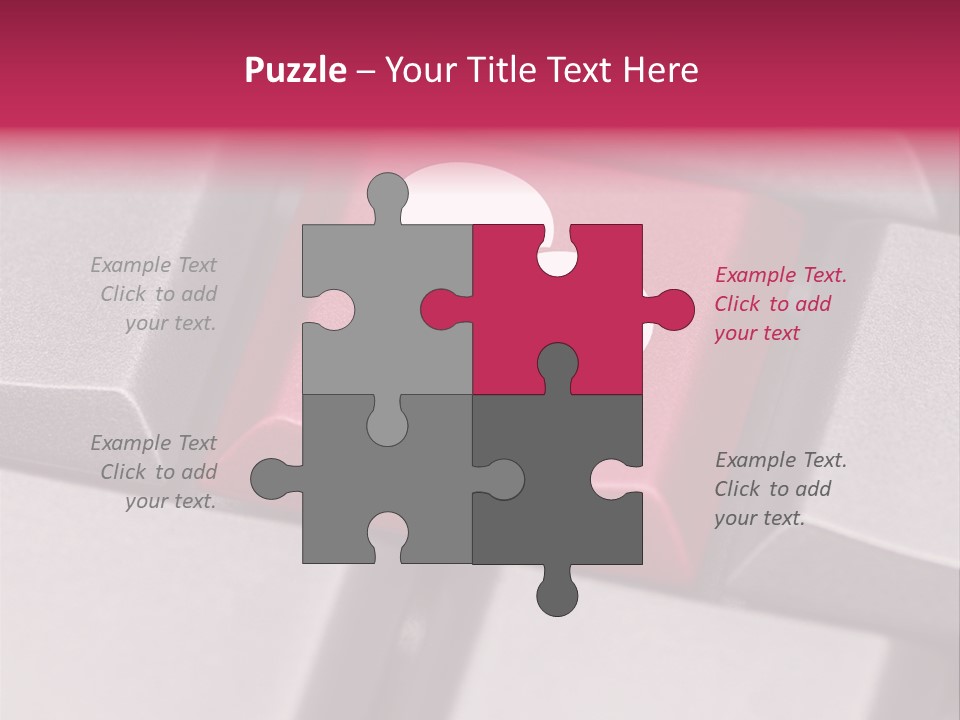Technology Site White PowerPoint Template
