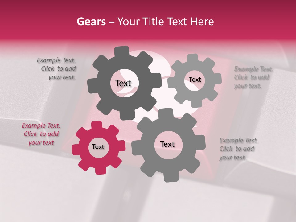 Technology Site White PowerPoint Template