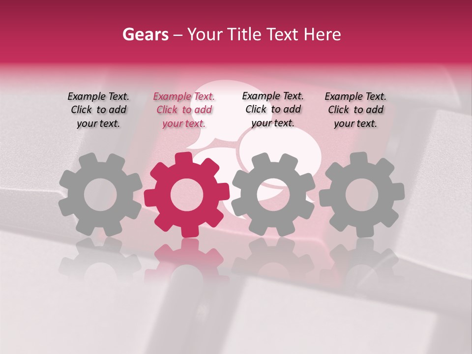 Technology Site White PowerPoint Template