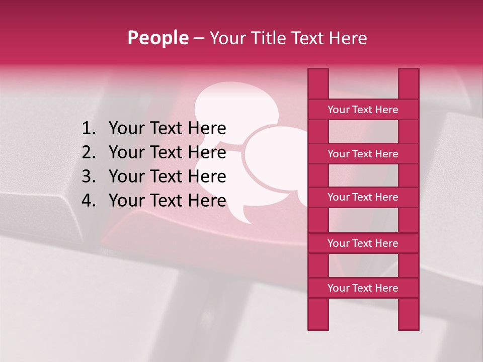 Technology Site White PowerPoint Template