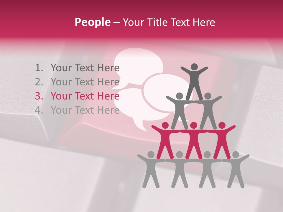 Technology Site White PowerPoint Template