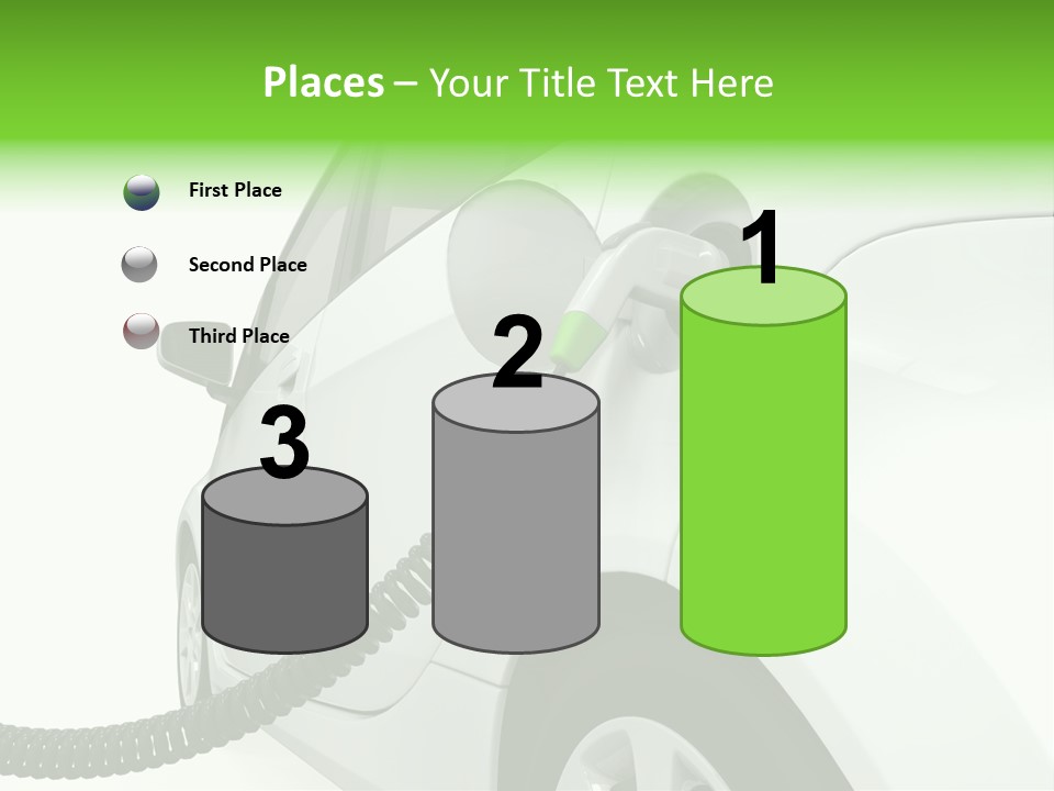 Transport Ecologically Electric PowerPoint Template