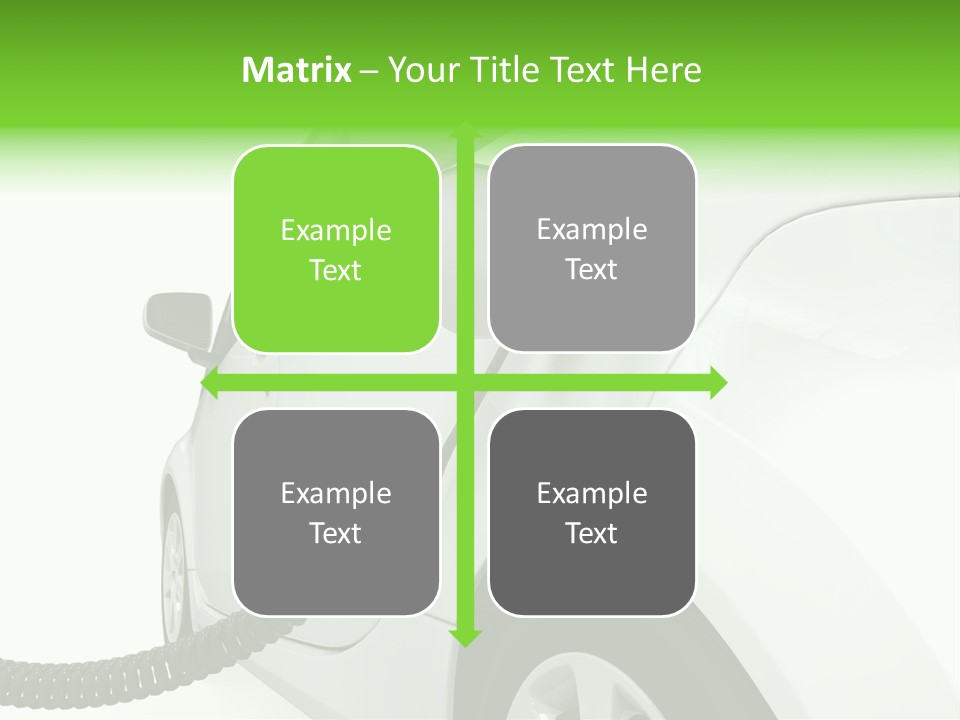 Transport Ecologically Electric PowerPoint Template
