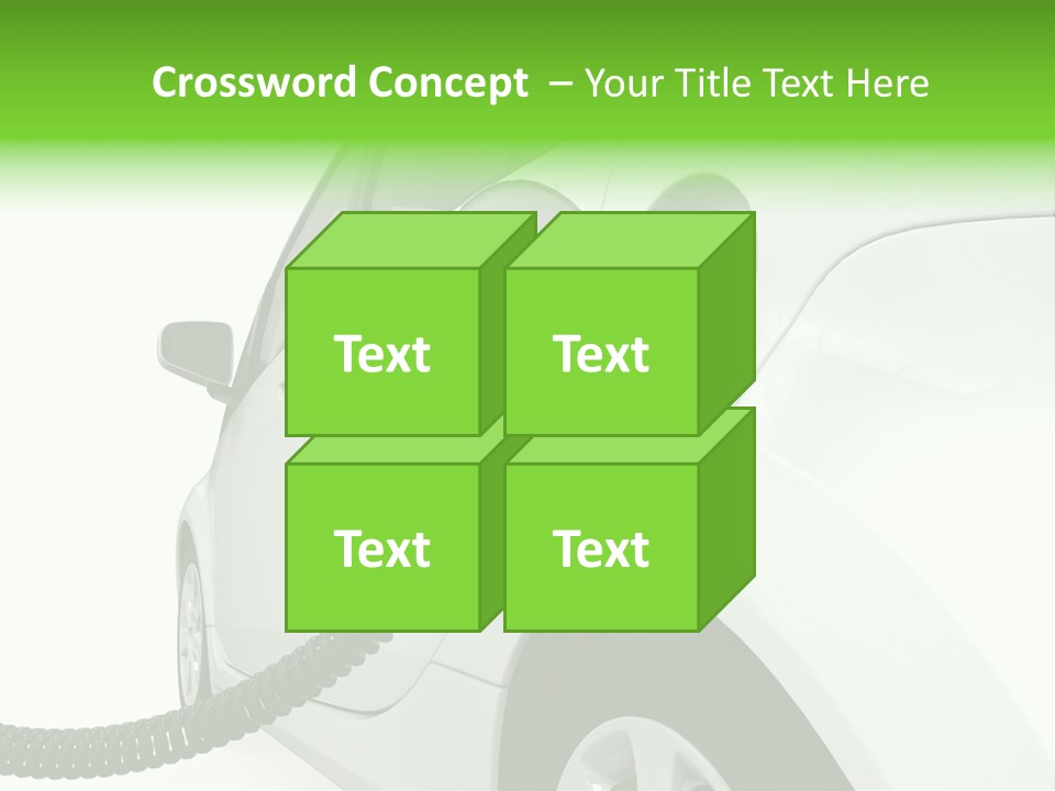 Transport Ecologically Electric PowerPoint Template