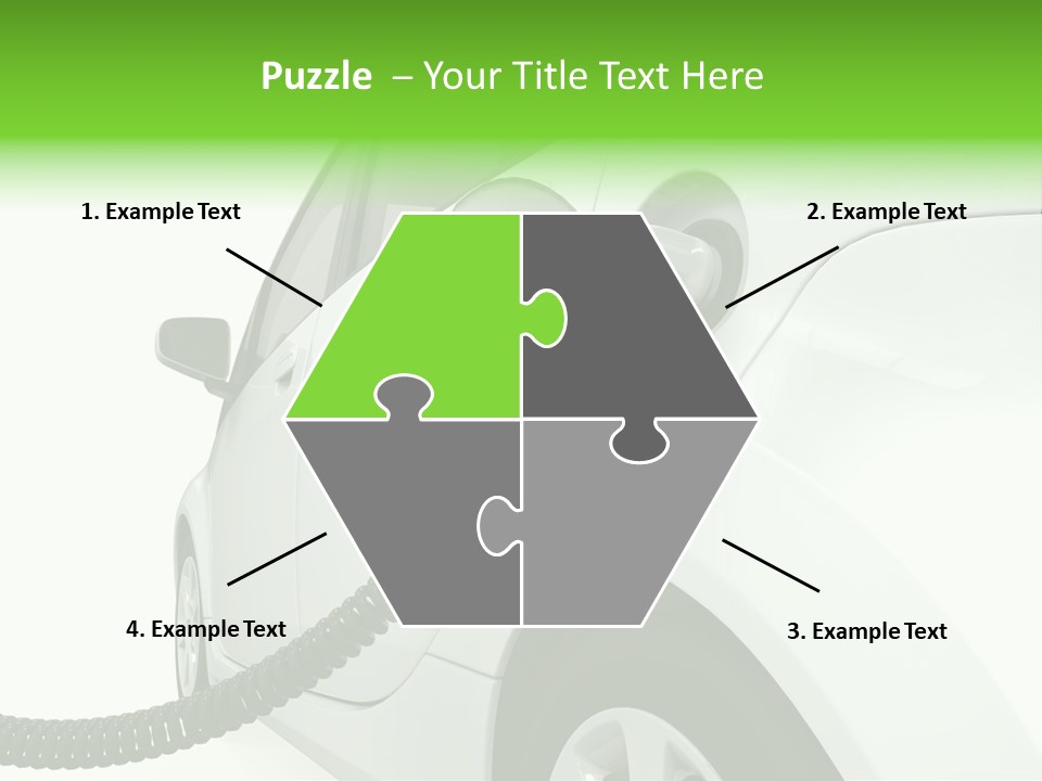 Transport Ecologically Electric PowerPoint Template
