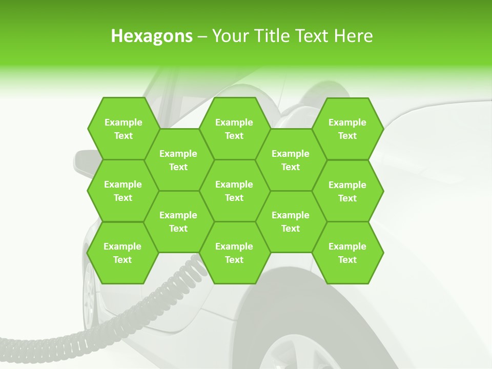Transport Ecologically Electric PowerPoint Template