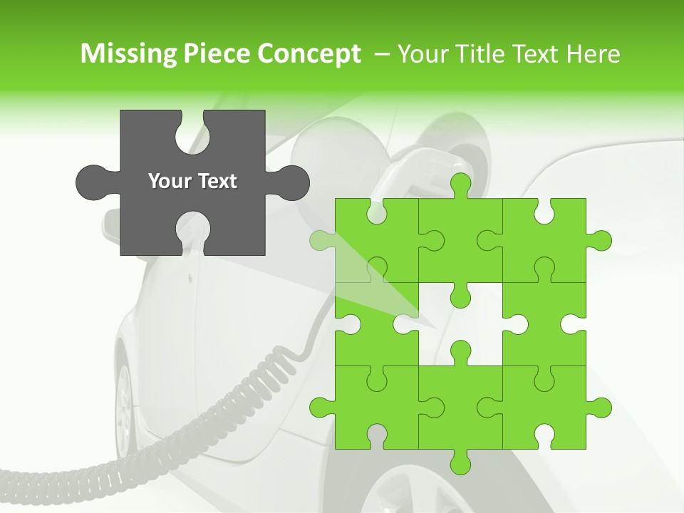 Transport Ecologically Electric PowerPoint Template