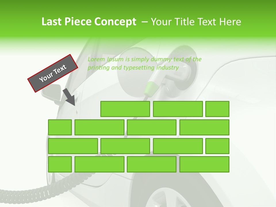 Transport Ecologically Electric PowerPoint Template