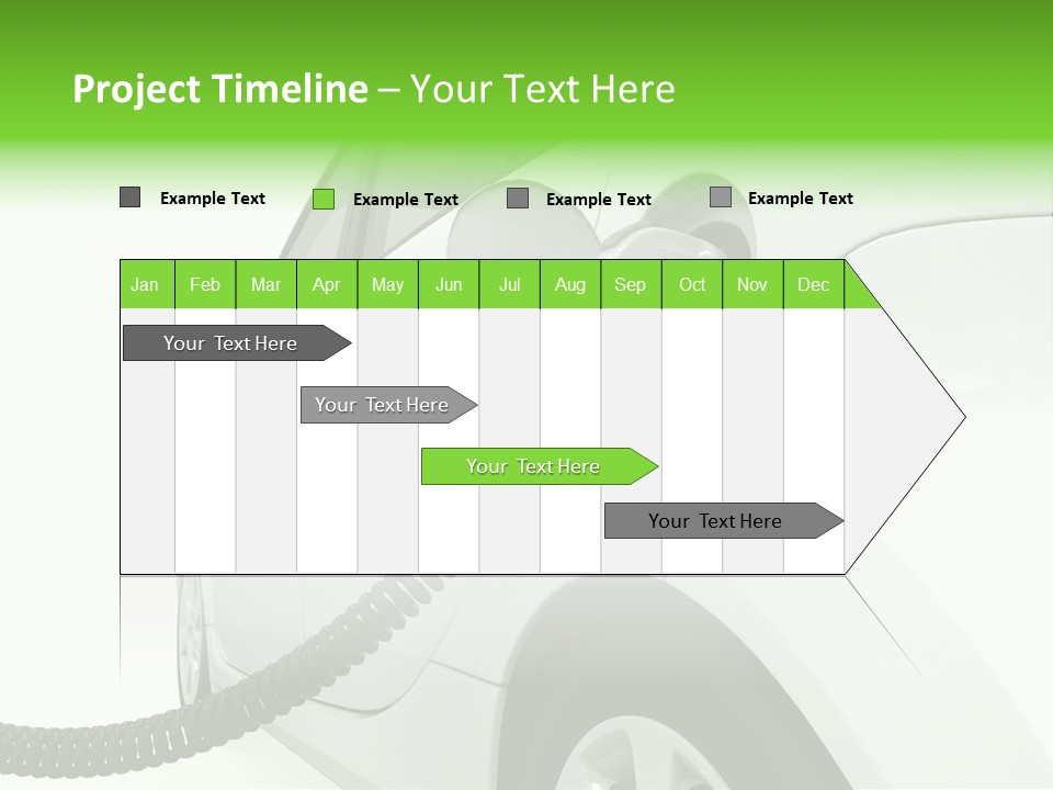 Transport Ecologically Electric PowerPoint Template