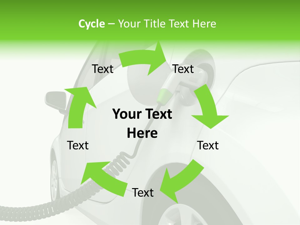 Transport Ecologically Electric PowerPoint Template