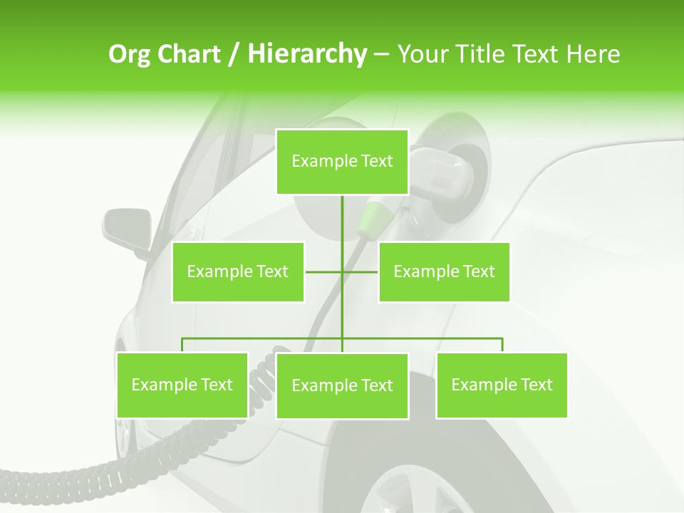 Transport Ecologically Electric PowerPoint Template