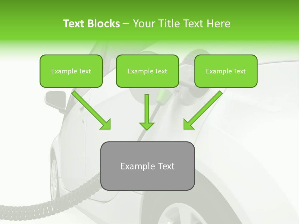 Transport Ecologically Electric PowerPoint Template