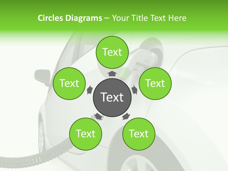 Transport Ecologically Electric PowerPoint Template