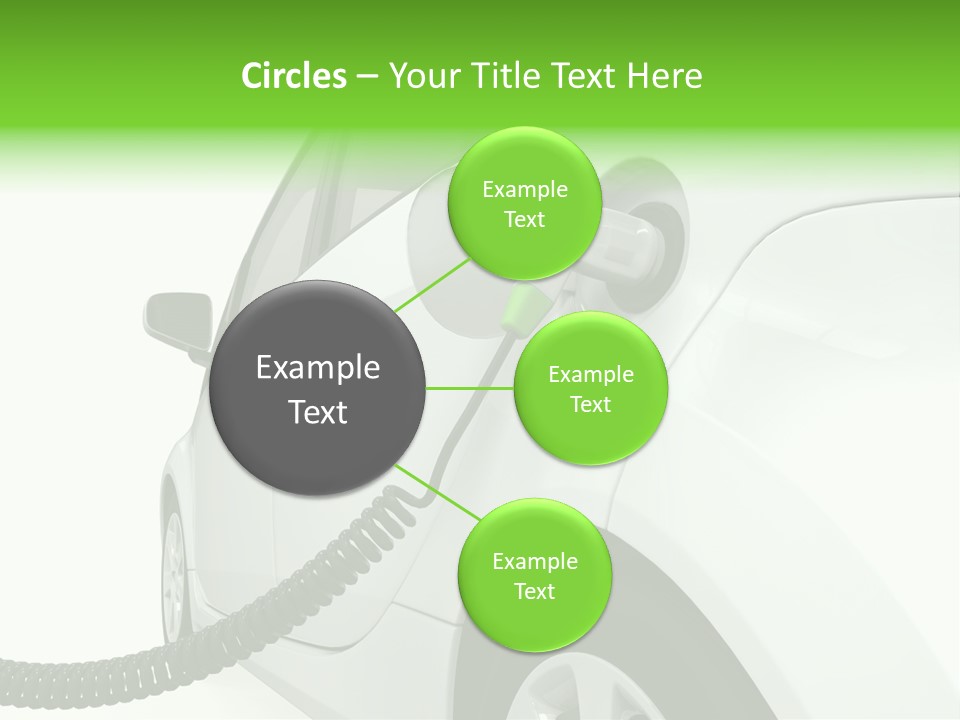 Transport Ecologically Electric PowerPoint Template