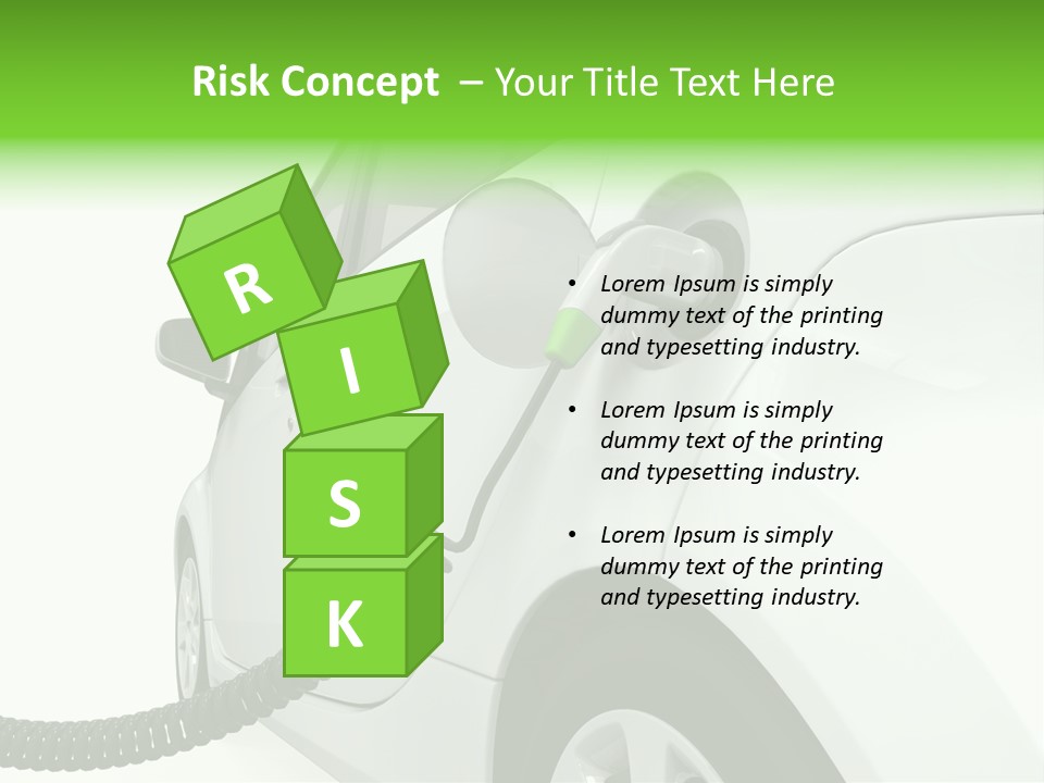 Transport Ecologically Electric PowerPoint Template