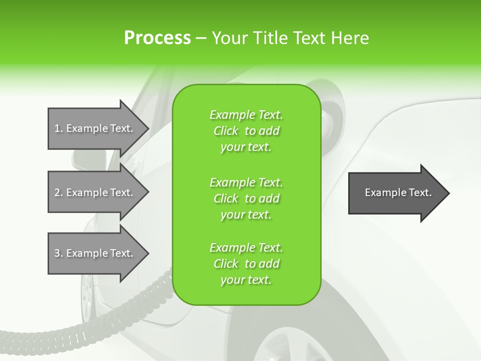 Transport Ecologically Electric PowerPoint Template