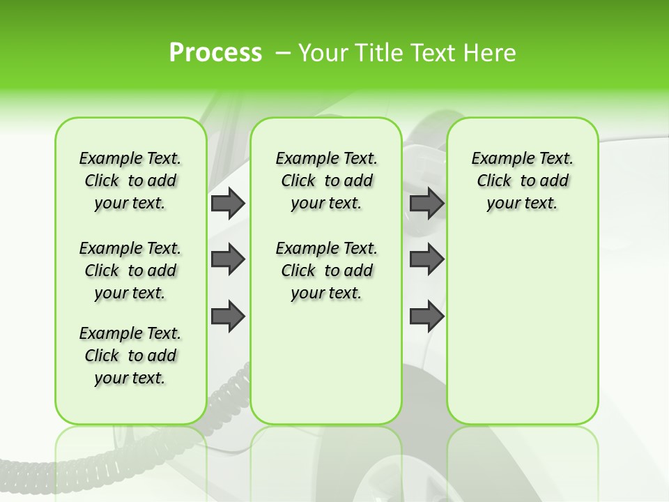Transport Ecologically Electric PowerPoint Template