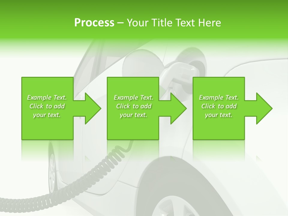 Transport Ecologically Electric PowerPoint Template