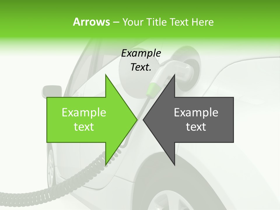 Transport Ecologically Electric PowerPoint Template