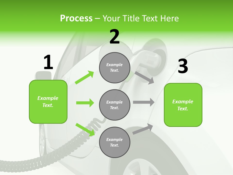 Transport Ecologically Electric PowerPoint Template