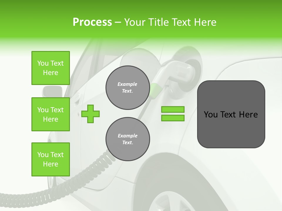 Transport Ecologically Electric PowerPoint Template