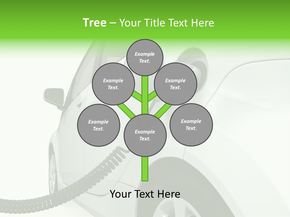 Transport Ecologically Electric PowerPoint Template