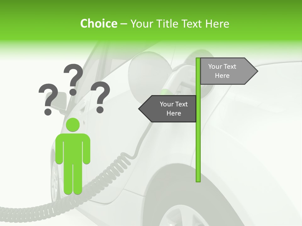 Transport Ecologically Electric PowerPoint Template