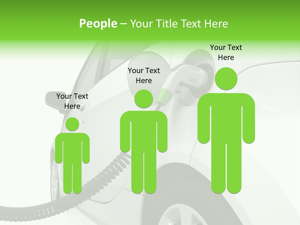 Transport Ecologically Electric PowerPoint Template